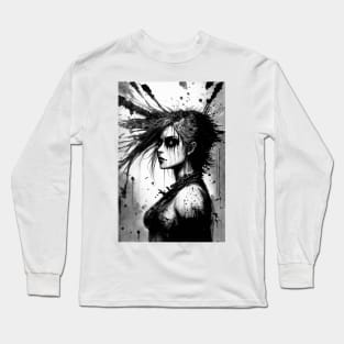 Haunted Banshee Ghost Long Sleeve T-Shirt